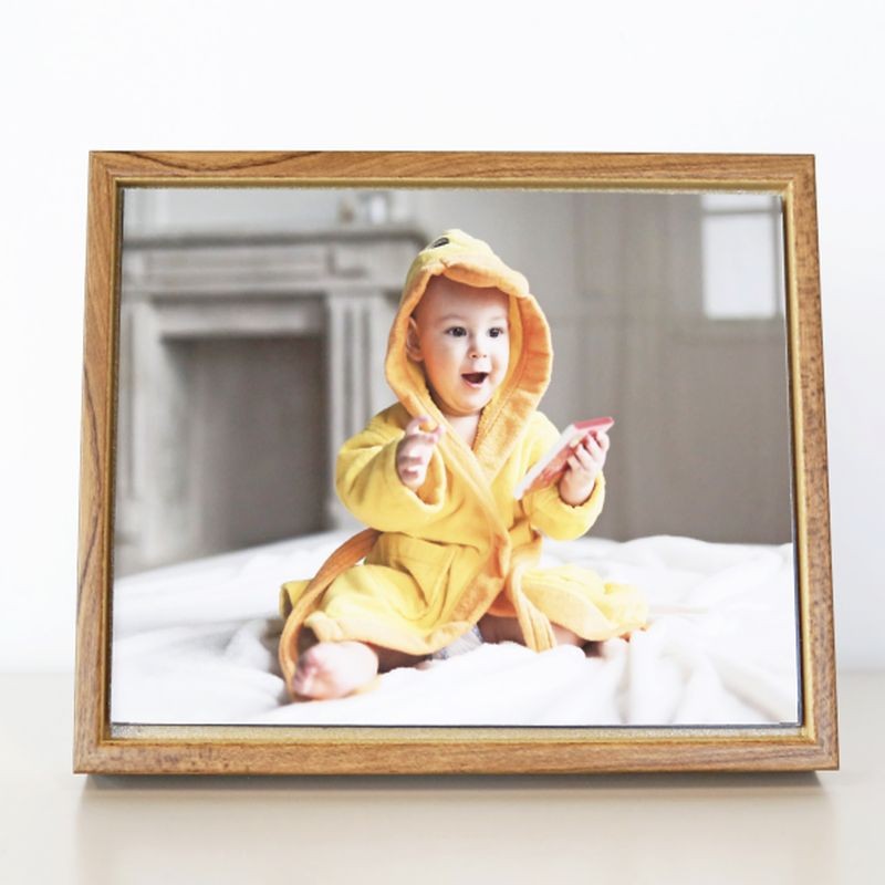 Rama foto magnetica a4, include hartie magnetica, lemn, magic dale - 2 | YEO