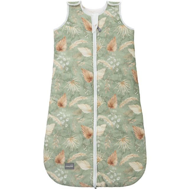 Sac de dormit din bumbac 0-24 luni Grow with me Boho Green Sleepee 2,5 tog - 6