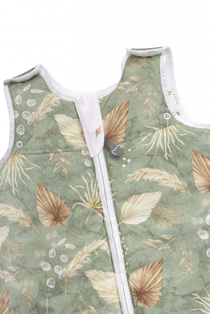 Sac de dormit din bumbac 0-24 luni Grow with me Boho Green Sleepee 2,5 tog - 4