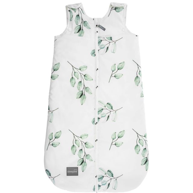 Sac de dormit din bumbac 0-24 luni Grow with me Eucalipt Sleepee 2,5 tog - 3