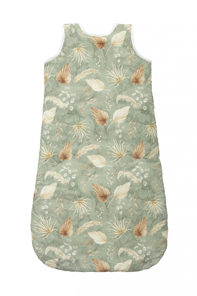 Sac de dormit din bumbac 0-4 luni Newborn Boho Green Sleepee 2,5 tog - 5