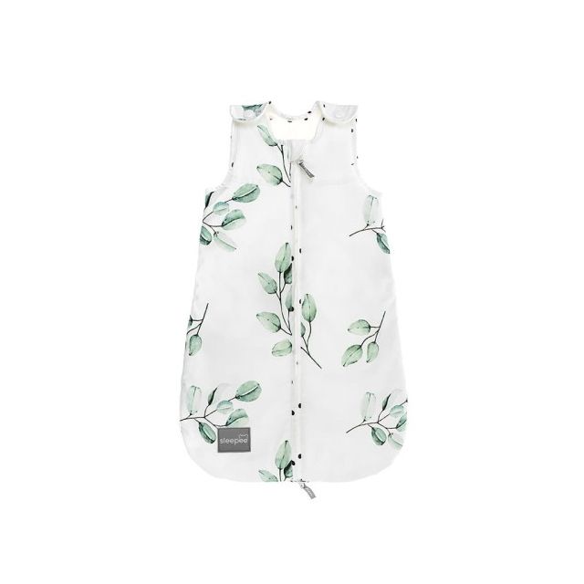 Sac de dormit din bumbac 0-4 luni Newborn Eucalipt Sleepee 2,5 tog - 8