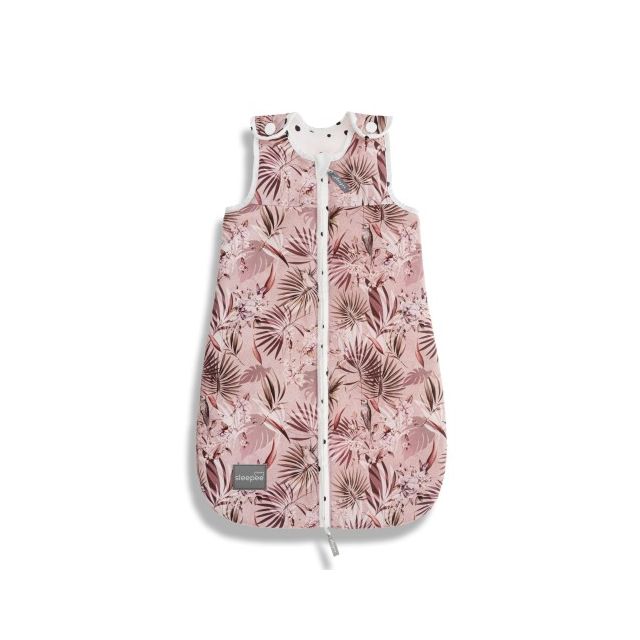 Sac de dormit din bumbac 0-4 luni Newborn Jungle Pink Sleepee