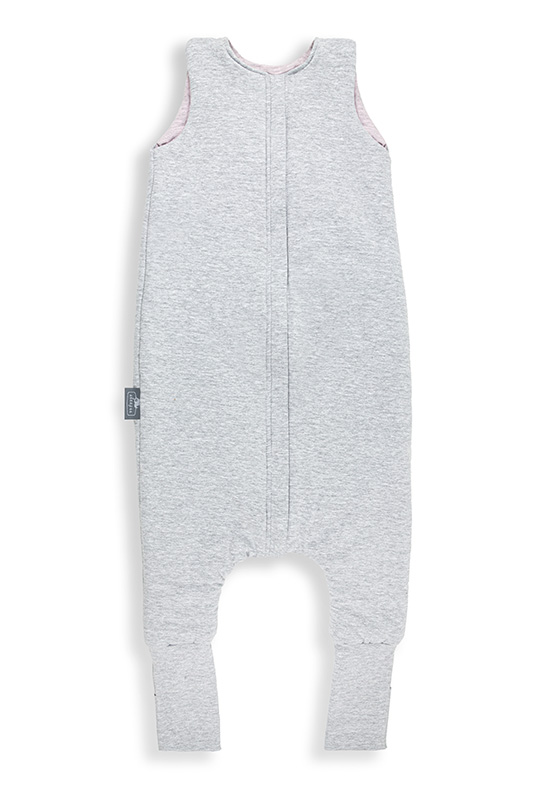 Sac de dormit din bumbac cu 2 fete 1-2 ani Gri Melange Sleepee 2,5 tog - 2