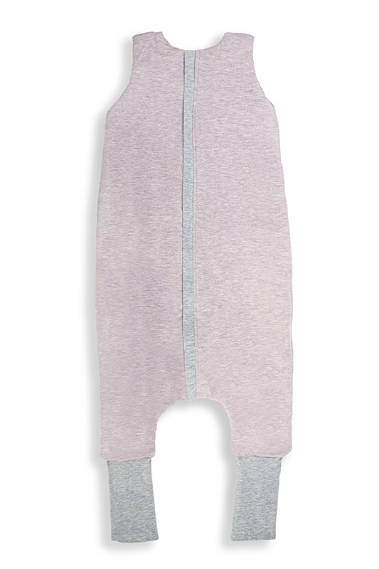 Sac de dormit din bumbac cu 2 fete cu picioare 1-2 ani RozGri Sleepee 2,5 tog