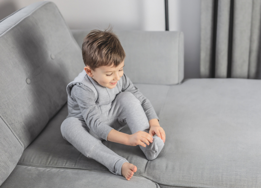 Sac de dormit din bumbac cu 2 fete 3-4 ani DotsBloom Sleepee 2,5 tog - 6