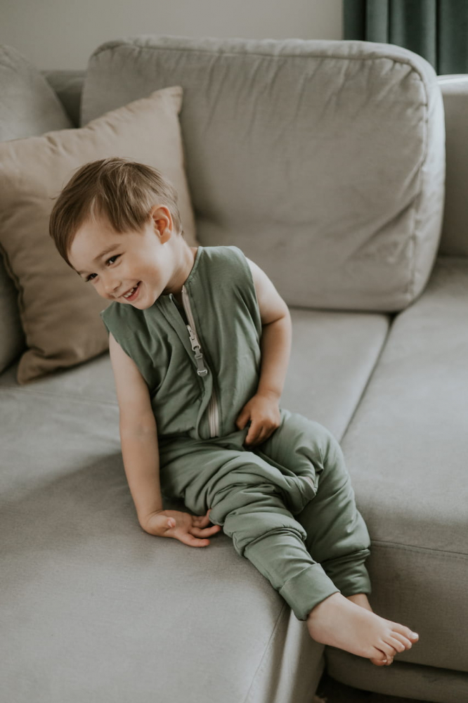 Sac de dormit cu picioare Light 1-2 ani Green Sleepee 1.5 tog - 1