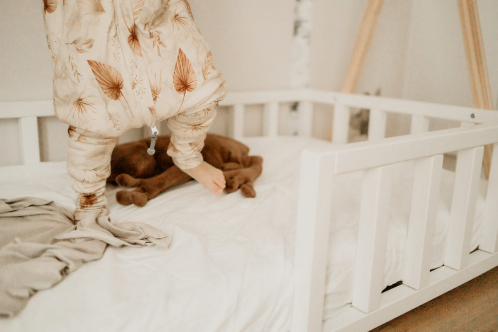 Sac de dormit din bumbac cu 2 fete 3-4 ani Boho Sand Sleepee 2.5 tog - 1