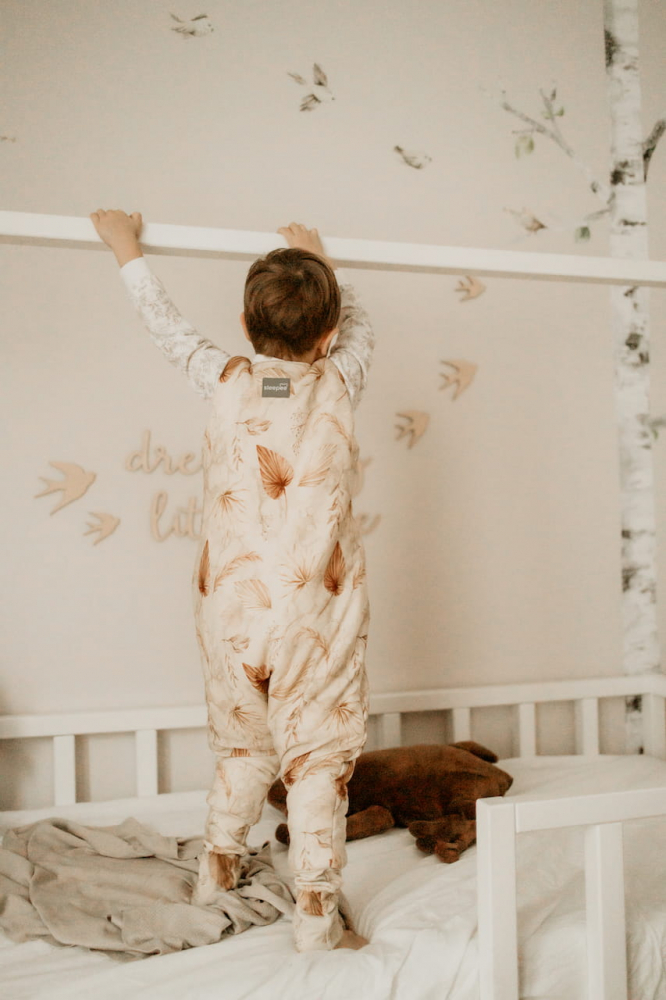 Sac de dormit din bumbac cu 2 fete 3-4 ani Boho Sand Sleepee 2.5 tog - 4
