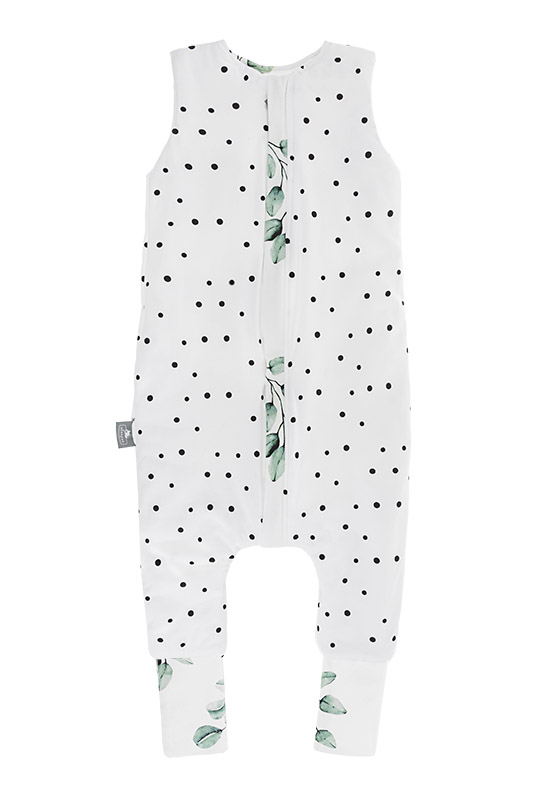 Sac de dormit din bumbac cu 2 fete 3-4 ani Eucalipt Sleepee 2.5 tog - 3