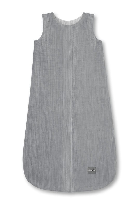 Sac de dormit din bumbac cu 2 fete 4-24 luni Gri M Sleepee 1 tog - 2