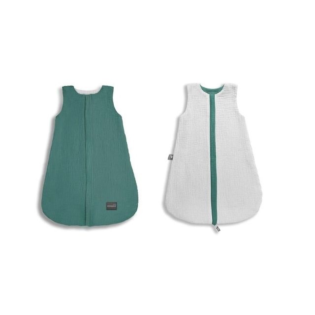 Sac de dormit din bumbac cu 2 fete 0-4 luni Ocean S Sleepee 1 tog - 3