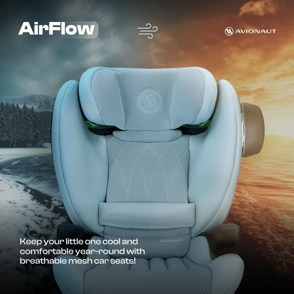 Scaun auto Avionaut MaxSpace Airflow Grey - 3