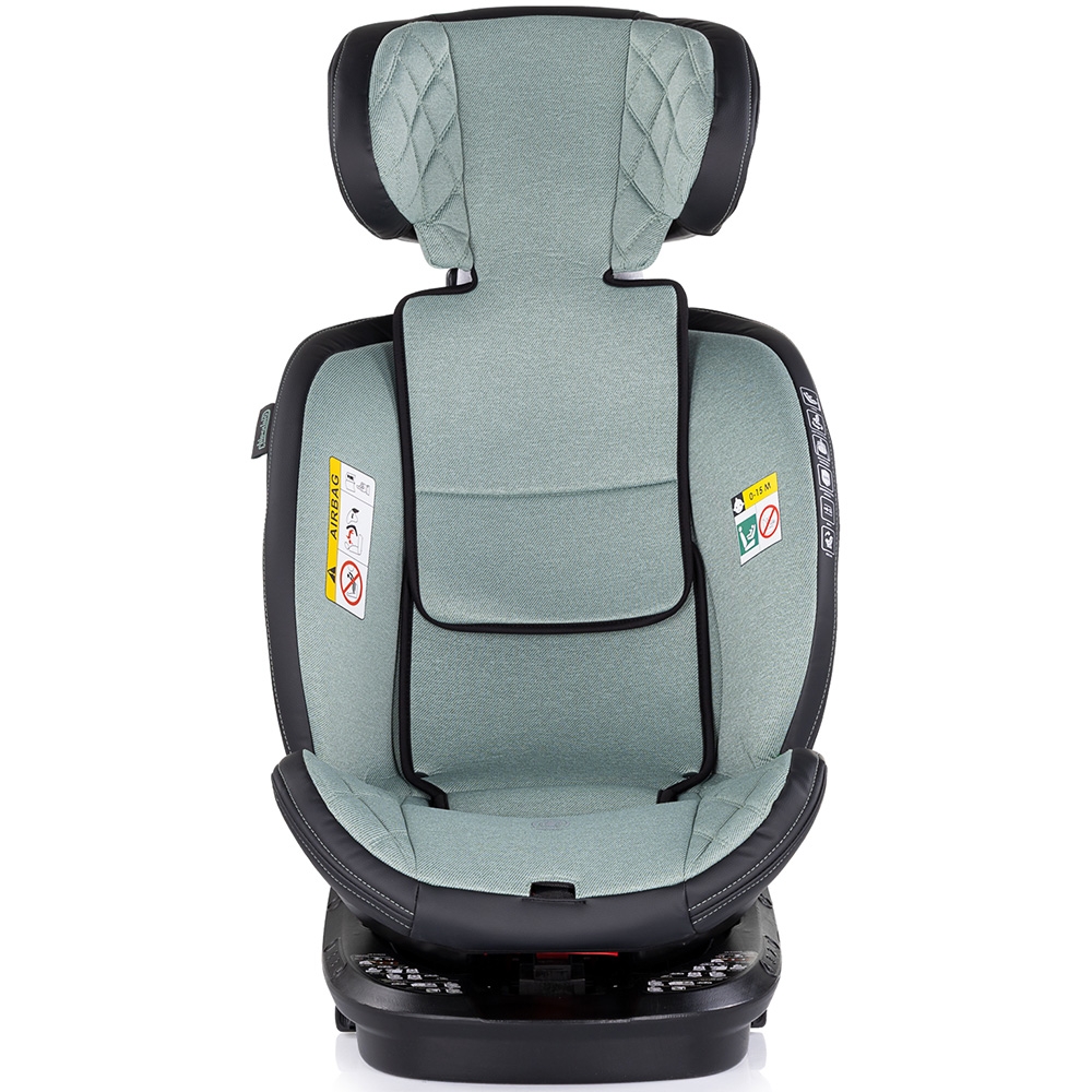 Scaun auto Chipolino Hypnotic Basil I-Size 40-150 cm cu sistem Isofix, Top tether, Sezut rotativ - 1