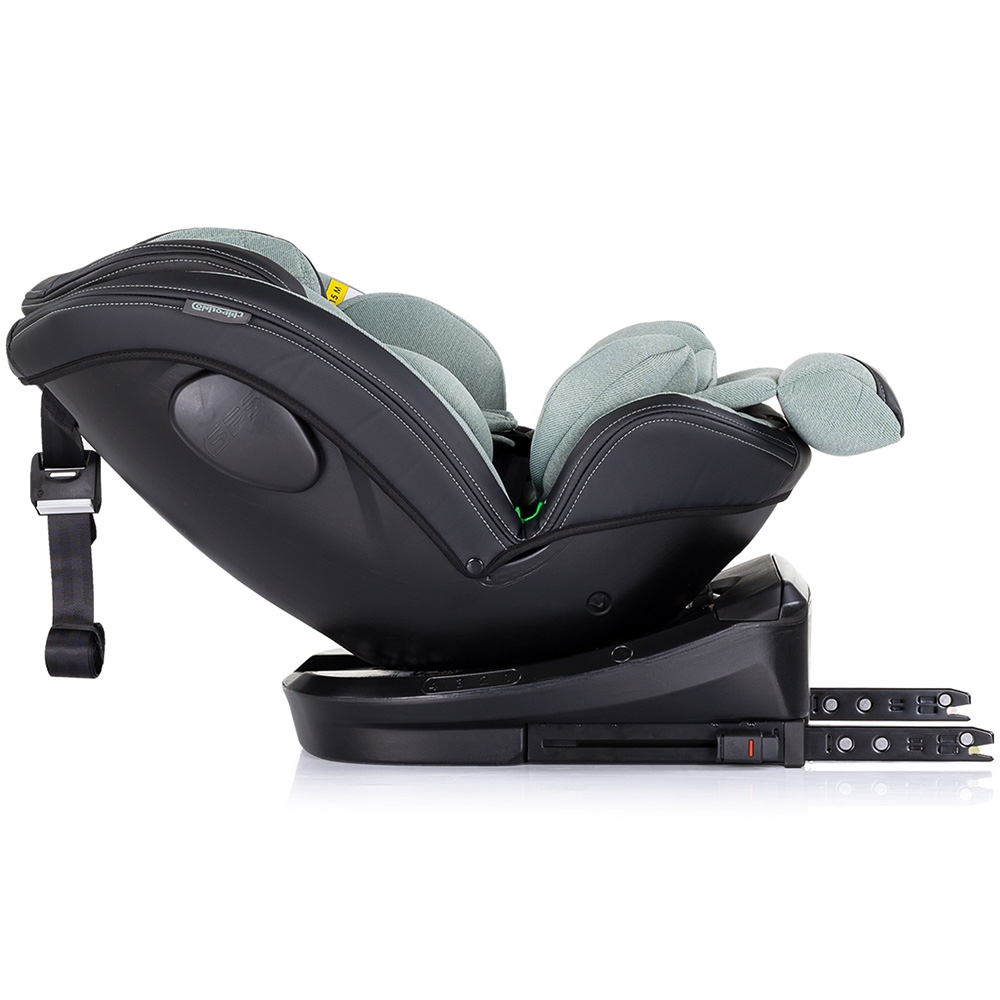 Scaun auto Chipolino Hypnotic Basil I-Size 40-150 cm cu sistem Isofix, Top tether, Sezut rotativ - 6