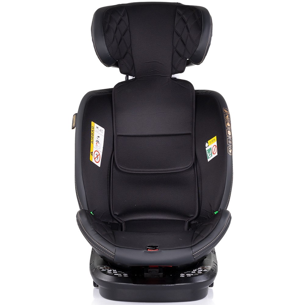 Scaun auto Chipolino Hypnotic Blackberry I-Size 40-150 cm cu sistem Isofix, Top tether, Sezut rotativ - 1