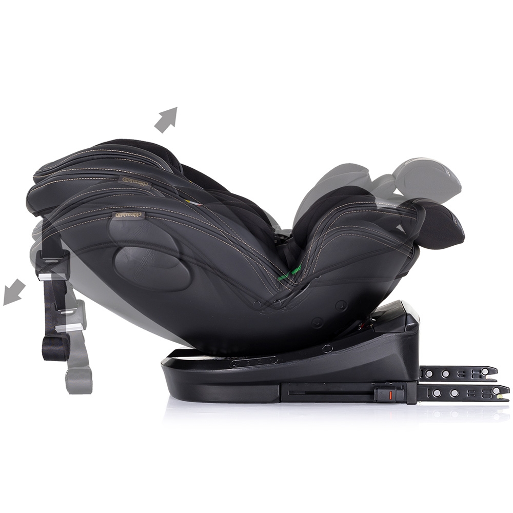 Scaun auto Chipolino Hypnotic Blackberry I-Size 40-150 cm cu sistem Isofix, Top tether, Sezut rotativ - 7