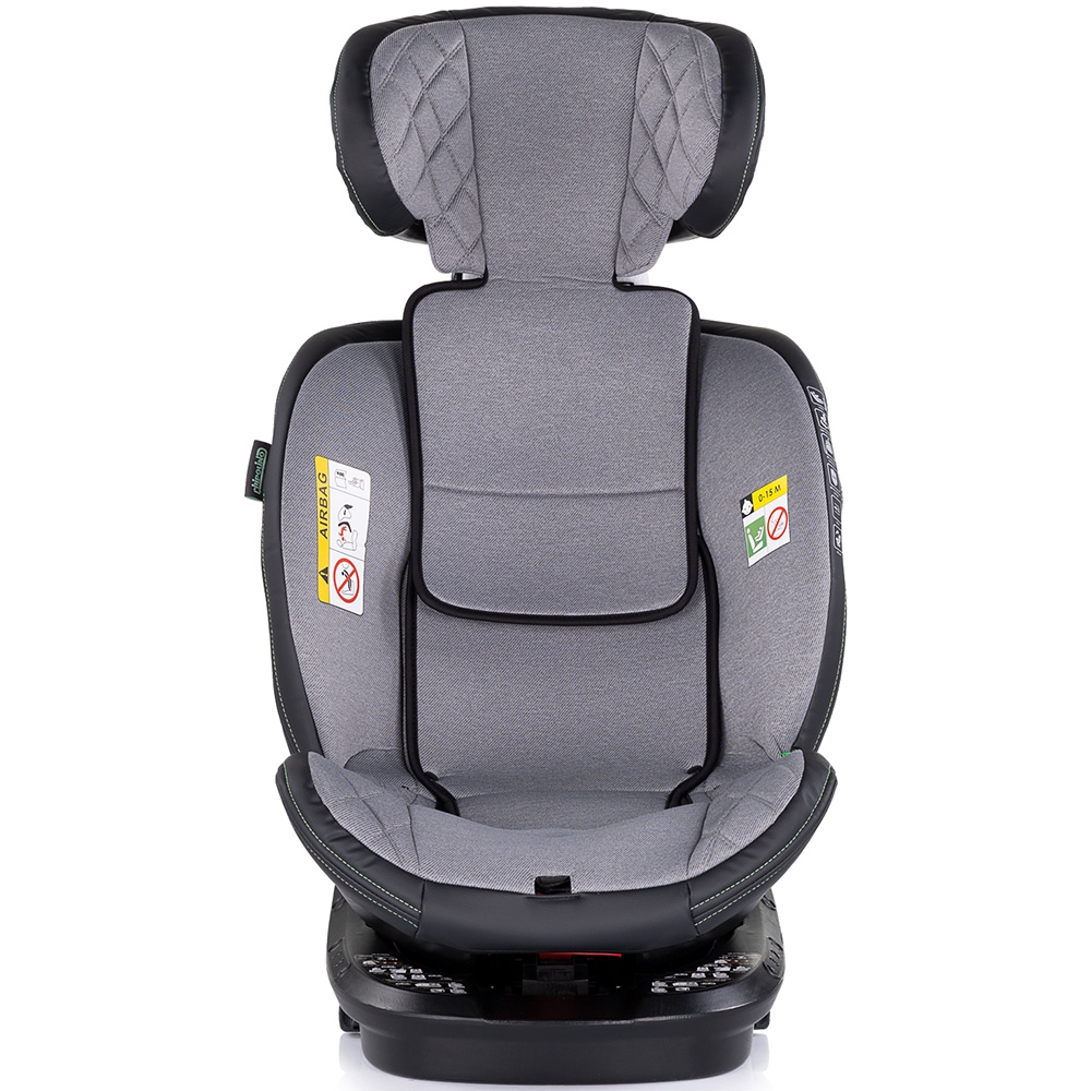 Scaun auto Chipolino Hypnotic Cloud I-Size 40-150 cm cu sistem Isofix, Top tether, Sezut rotativ - 1