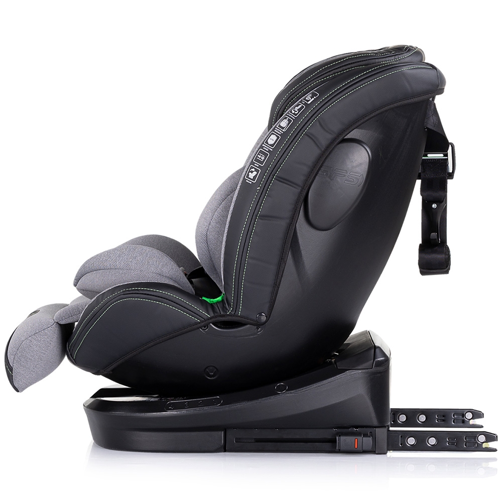 Scaun auto Chipolino Hypnotic Cloud I-Size 40-150 cm cu sistem Isofix, Top tether, Sezut rotativ - 2