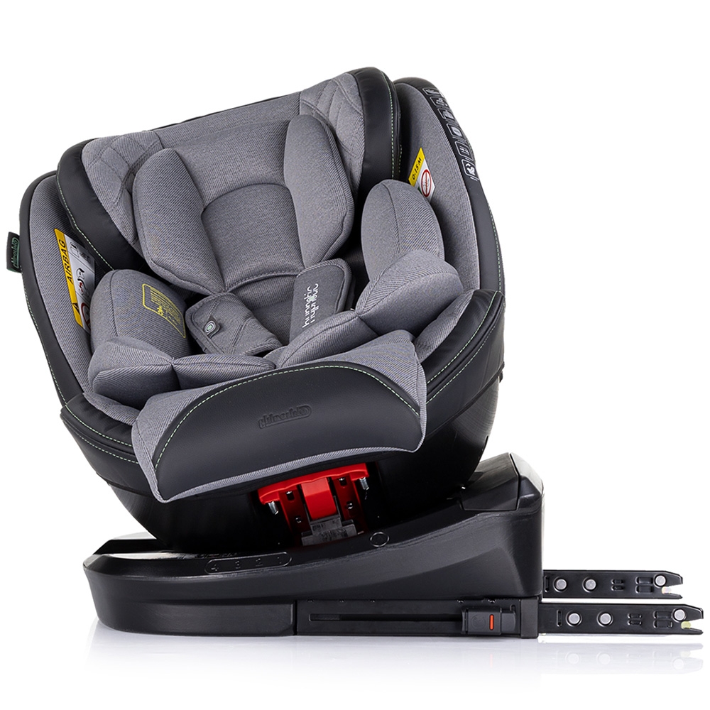 Scaun auto Chipolino Hypnotic Cloud I-Size 40-150 cm cu sistem Isofix, Top tether, Sezut rotativ - 4