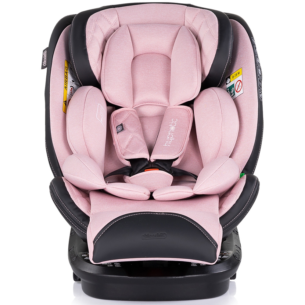 Scaun auto Chipolino Hypnotic Marshmallow I-Size 40-150 cm cu sistem Isofix, Top tether, Sezut rotativ