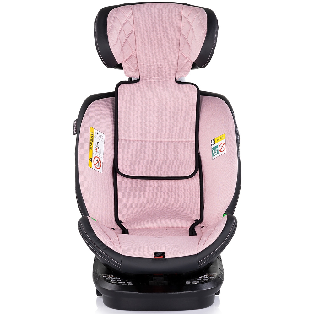 Scaun auto Chipolino Hypnotic Marshmallow I-Size 40-150 cm cu sistem Isofix, Top tether, Sezut rotativ - 1