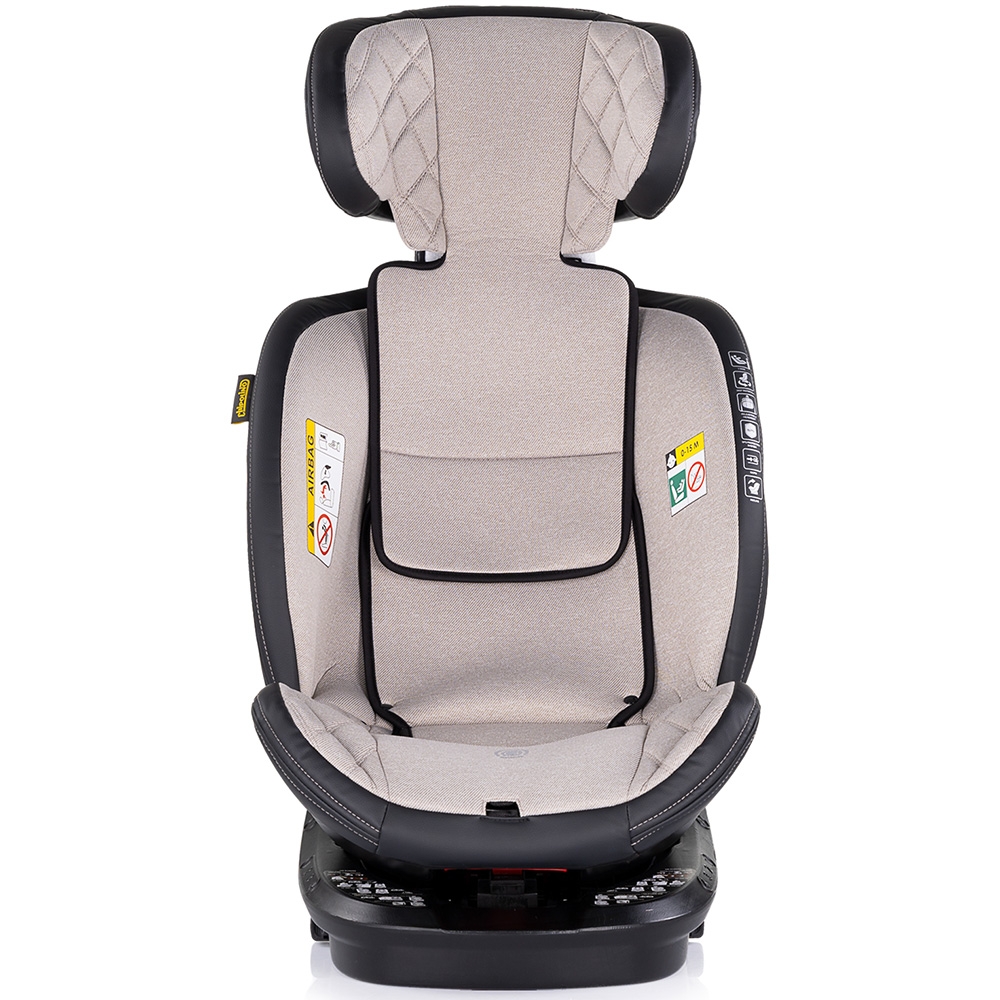 Scaun auto Chipolino Hypnotic Tiramisu I-Size 40-150 cm cu sistem Isofix, Top tether, Sezut rotativ - 5