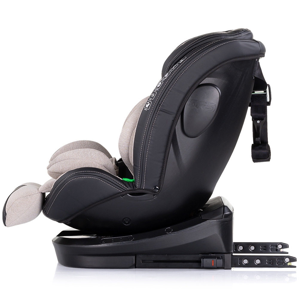 Scaun auto Chipolino Hypnotic Tiramisu I-Size 40-150 cm cu sistem Isofix, Top tether, Sezut rotativ - 6