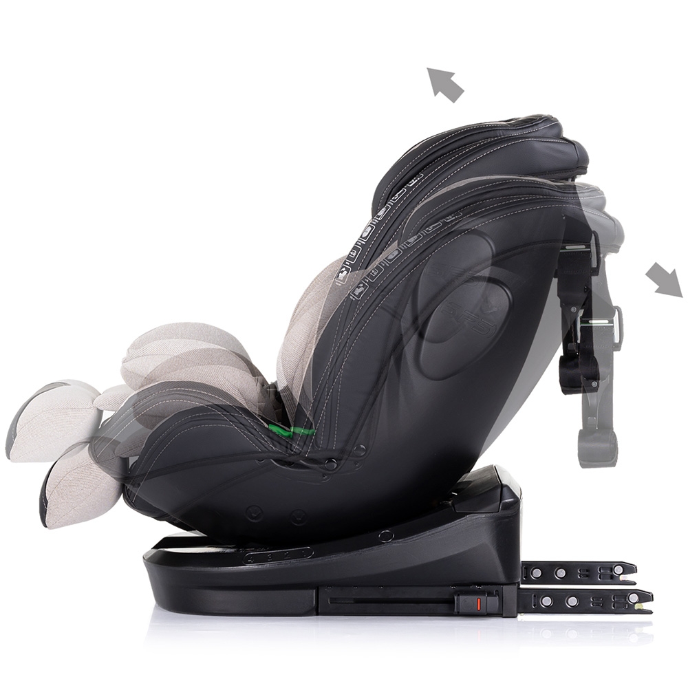 Scaun auto Chipolino Hypnotic Tiramisu I-Size 40-150 cm cu sistem Isofix, Top tether, Sezut rotativ - 7