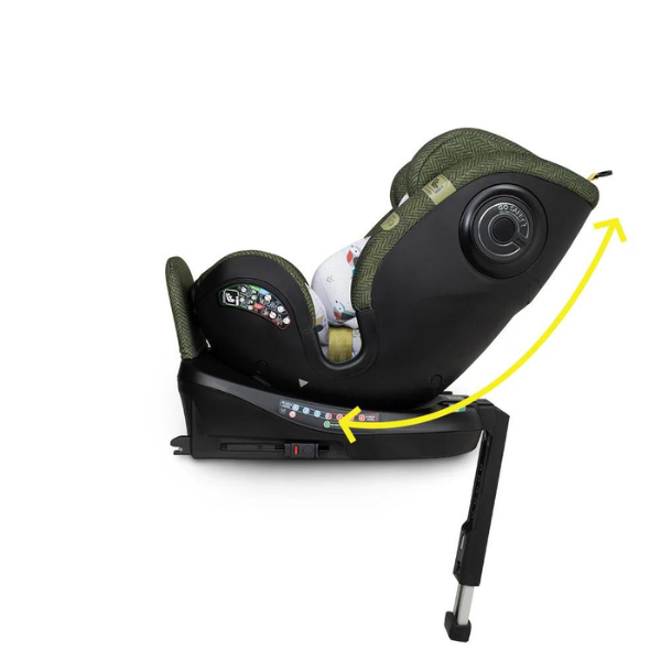 Scaun auto Cosatto All In All Ultra Bureau I-Size, Rotatie 360, Tetiera reglabila - 4
