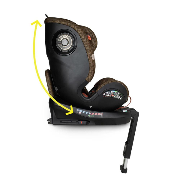Scaun auto Cosatto All In All Ultra Foxford Hall I-Size, Rotatie 360, Tetiera reglabila - 7
