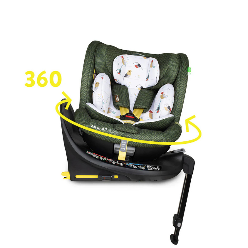 Scaun auto Cosatto All in All Extra Bureau 40-150 cm I-Size, Testare ADAC, Isofix, SIPS, Rotatie 360, Tetiera reglabila - 1