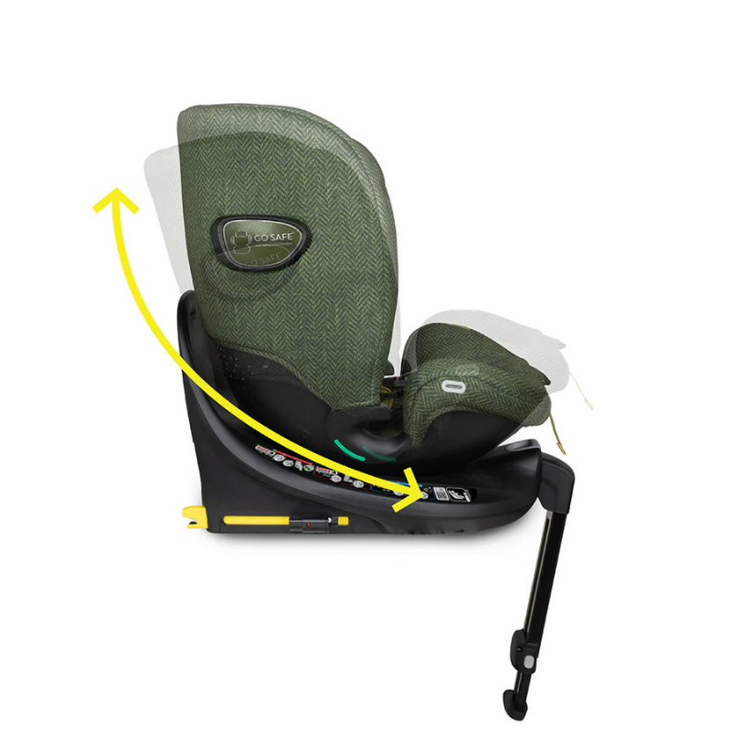 Scaun auto Cosatto All in All Extra Bureau 40-150 cm I-Size, Testare ADAC, Isofix, SIPS, Rotatie 360, Tetiera reglabila - 3