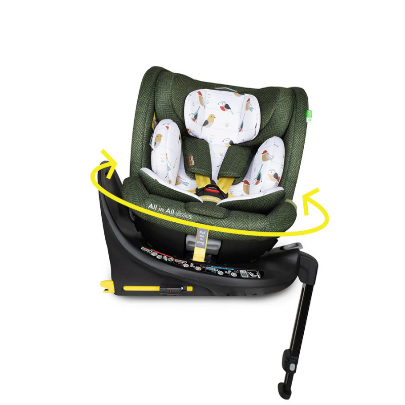 Scaun auto Cosatto All in All Extra Bureau 40-150 cm I-Size, Testare ADAC, Isofix, SIPS, Rotatie 360, Tetiera reglabila - 4