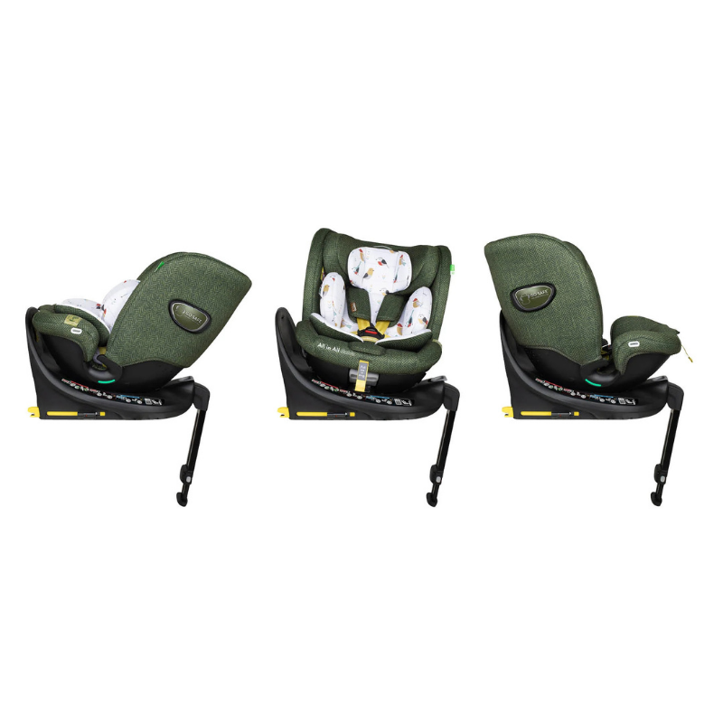Scaun auto Cosatto All in All Extra Bureau 40-150 cm I-Size, Testare ADAC, Isofix, SIPS, Rotatie 360, Tetiera reglabila - 5