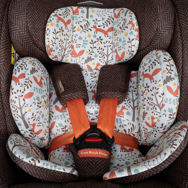 Scaun auto Cosatto All in All Extra Foxford Hall 40-150 cm I-Size, Testare ADAC, Isofix, SIPS, Rotatie 360, Tetiera reglabila - 1 | YEO