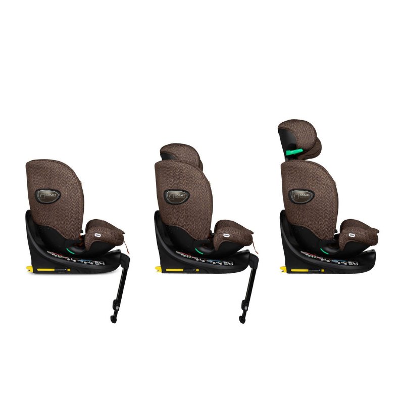 Scaun auto Cosatto All in All Extra Foxford Hall 40-150 cm I-Size, Testare ADAC, Isofix, SIPS, Rotatie 360, Tetiera reglabila - 4