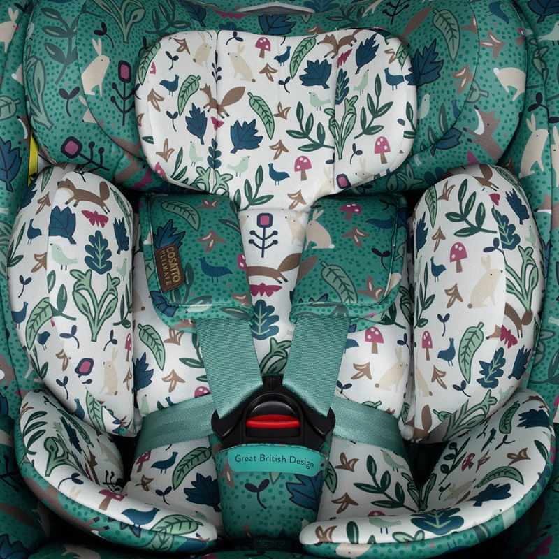 Scaun auto Cosatto All in All Extra Masquerade 40-150 cm I-Size, Testare ADAC, Isofix, SIPS, Rotatie 360, Tetiera reglabila - 2