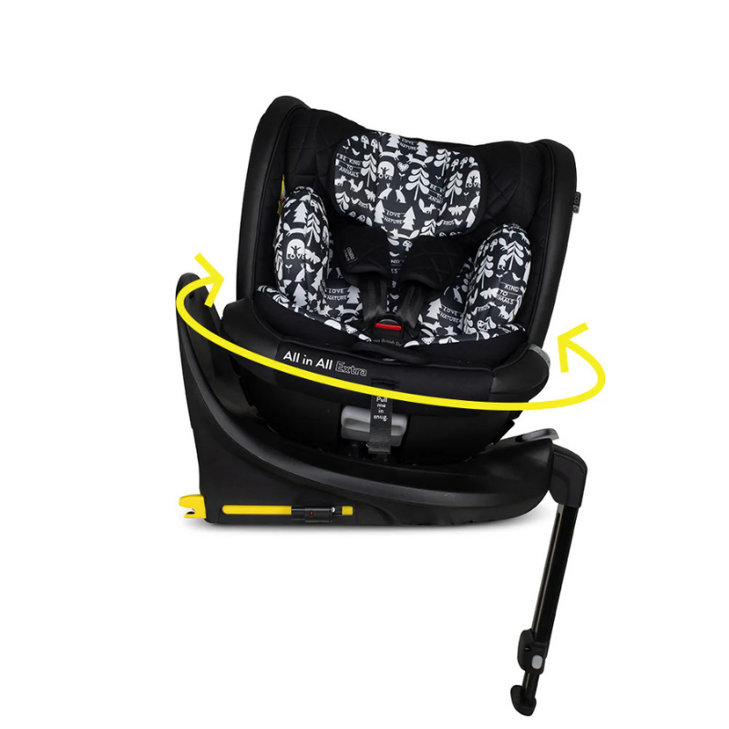 Scaun auto Cosatto All in All Extra Silhouette 40-150 cm I-Size, Testare ADAC, Isofix, SIPS, Rotatie 360, Tetiera reglabila - 1