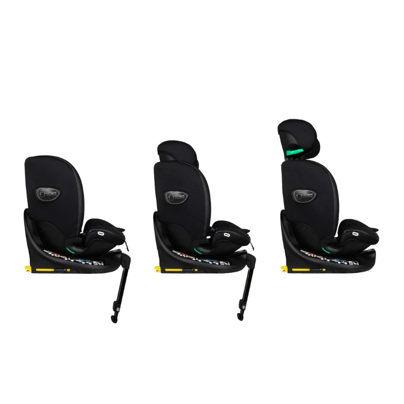 Scaun auto Cosatto All in All Extra Silhouette 40-150 cm I-Size, Testare ADAC, Isofix, SIPS, Rotatie 360, Tetiera reglabila - 3