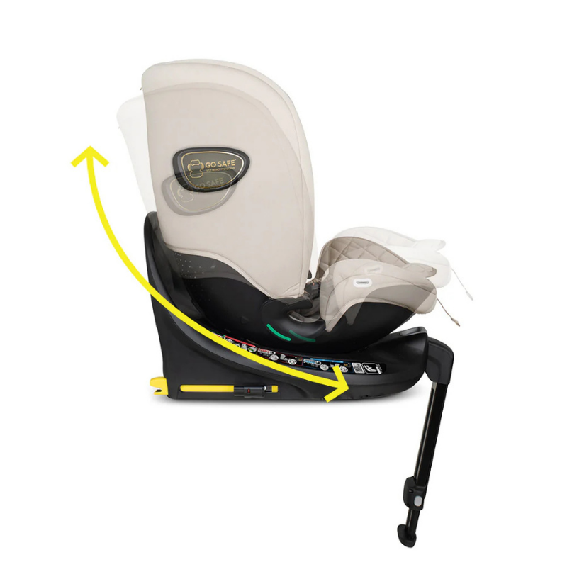 Scaun auto Cosatto All in All Extra Whisper 40-150 cm I-Size, Testare ADAC, Isofix, SIPS, Rotatie 360, Tetiera reglabila - 1