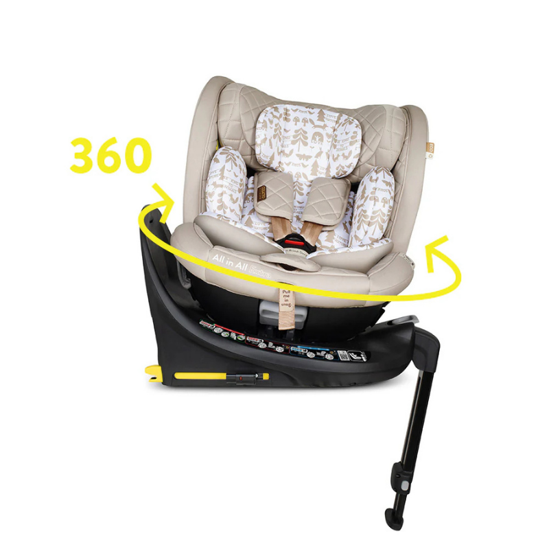 Scaun auto Cosatto All in All Extra Whisper 40-150 cm I-Size, Testare ADAC, Isofix, SIPS, Rotatie 360, Tetiera reglabila - 3