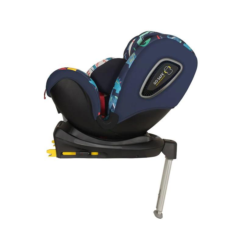 Scaun auto Cosatto Come and Go D is for Dino I-Size, Rotativ 360, Isofix, 40-105 cm