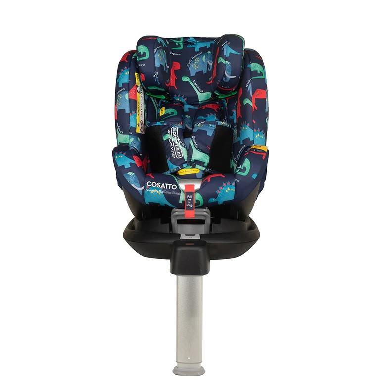 Scaun auto Cosatto Come and Go D is for Dino I-Size, Rotativ 360, Isofix, 40-105 cm - 1 | YEO