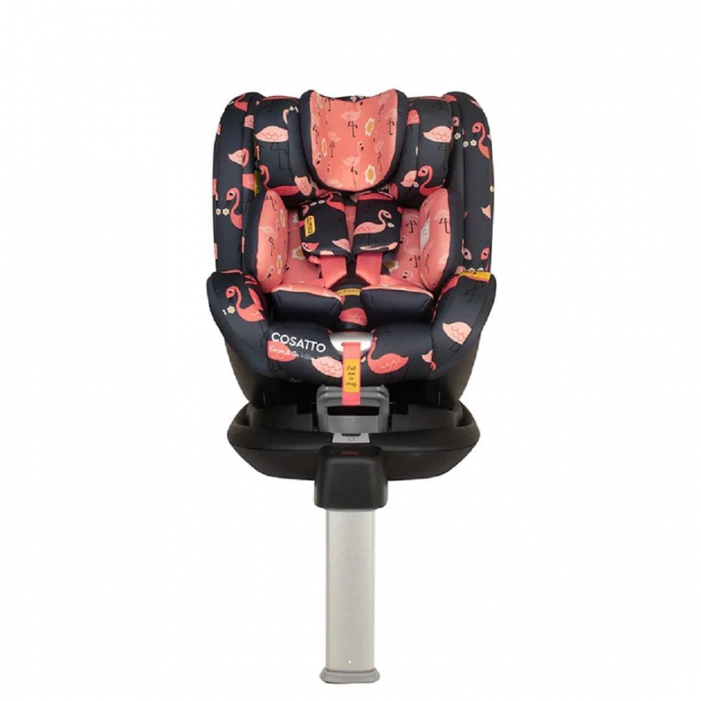 Scaun auto Cosatto Come and Go Pretty Flamingo I-Size, Rotativ 360, Isofix, 40-105 cm - 3