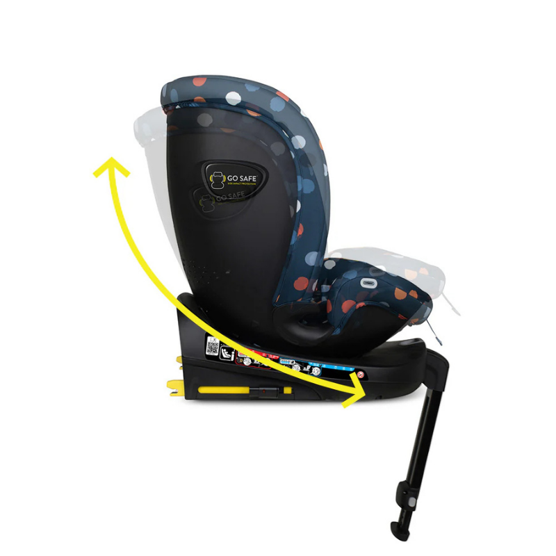 Scaun auto Cosatto Come and go 2 Spot On, I-Size, Testat ADAC, Rotatie 360, SIPS, Isofix, Tetiera reglabila