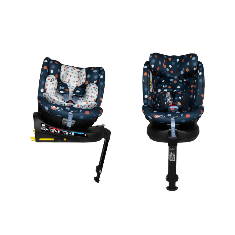 Scaun auto Cosatto Come and go 2 Spot On, I-Size, Testat ADAC, Rotatie 360, SIPS, Isofix, Tetiera reglabila - 3