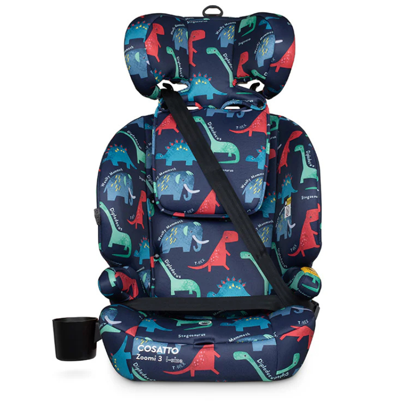 Scaun auto Cosatto Zoomi 3 I-Size D Is For Dino isofix, top-tether, suport pahar