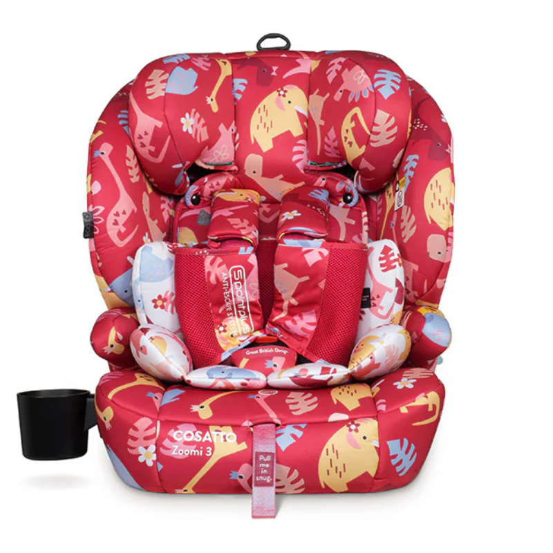 Scaun auto Cosatto Zoomi 3 I-Size Dino Delite isofix, top-tether, suport pahar