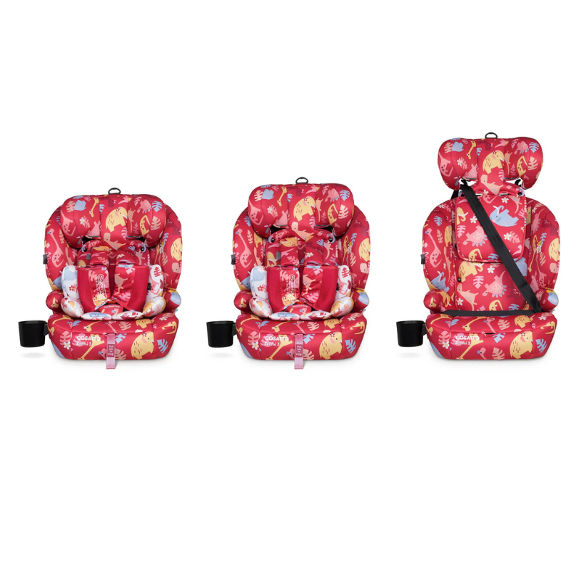 Scaun auto Cosatto Zoomi 3 I-Size Dino Delite isofix, top-tether, suport pahar - 5